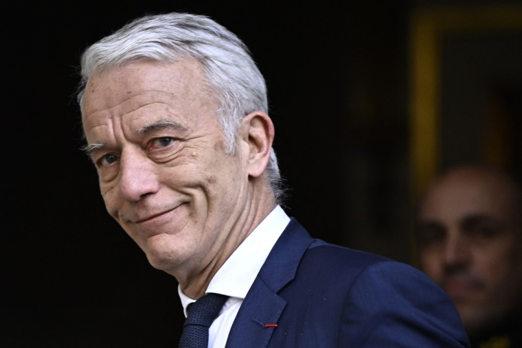 Patrick Martin, le 18 janvier 2024, à Paris ( AFP / JULIEN DE ROSA )