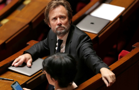 Le président du groupe PS à l'Assemblée, Boris Vallaud, le 25 juin 2025 à l'Assemblée nationale à Paris ( AFP / Thomas SAMSON )