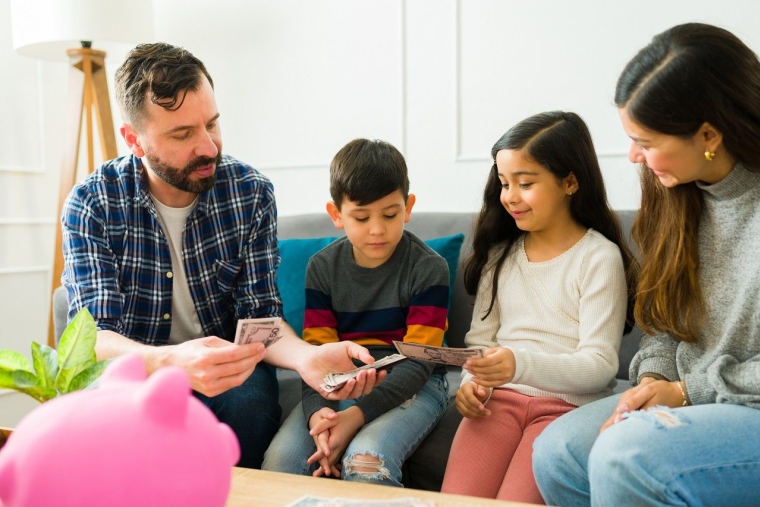 Entre 10 et 12 ans, 48% des petits garçons touchent de l'argent de poche… contre seulement 40% des filles ! (Crédits photo : Adobe Stock - )