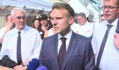 Français inculpés d'espionnage en Iran: Macron dénonce une "provocation"