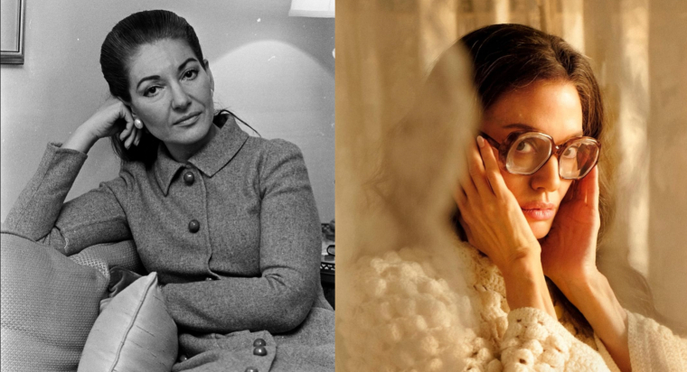 Opera Singer Maria Callas' Style File From the Archives : Best Fashion Moments / Angelina Jolie (Pablo Larraín/Netflix)