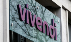 Le logo de Vivendi à Paris