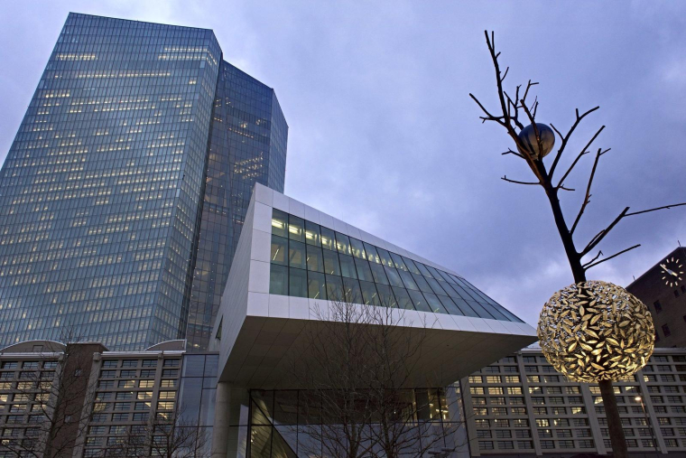 Vue extérieure du siège de la BCE, à Francfort. (Crédits: BCE)