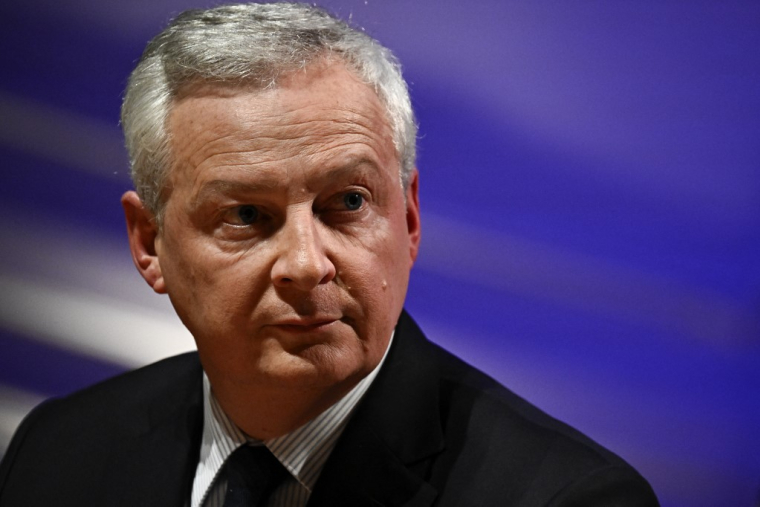 Bruno Le Maire, le 20 juin 2024, à Paris ( AFP / JULIEN DE ROSA )