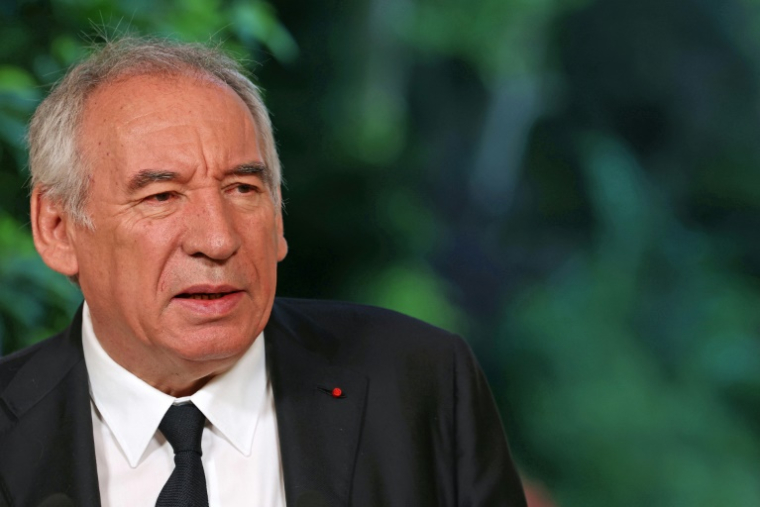 Le Premier ministre français François Bayrou s'exprime lors d'une conférence de presse à l'Hôtel de Matignon à Paris le 24 juin 2025 ( AFP / Alain JOCARD )