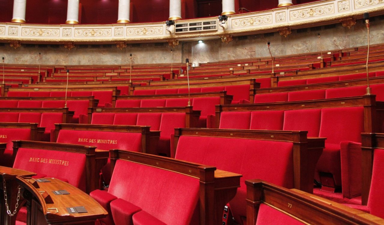 assemblee nationale vue interieure (Crédits: Adobe Stock)