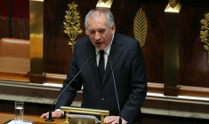 François Bayrou à Paris, le 14 janvier 2025. ( AFP / THOMAS SAMSON )