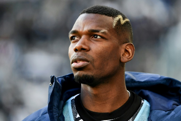 Paul Pogba à Turin le 29 janvier 2025 ( AFP / Isabella BONOTTO )