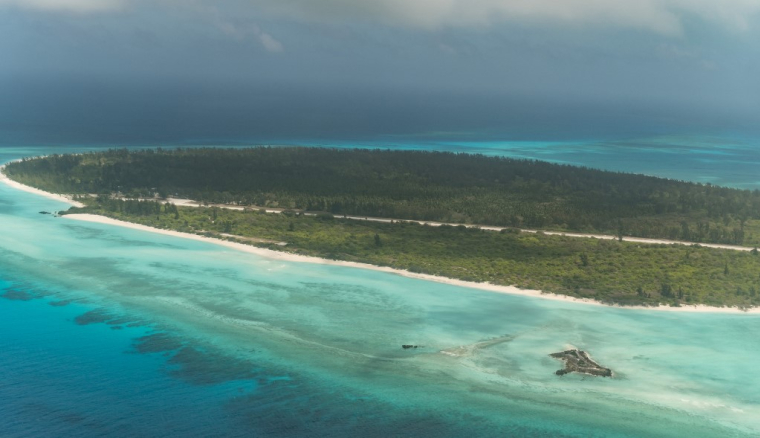 L'Ile de la Grande Glorieuse, dans l'archipel des Iles Eparses (illustration) ( POOL/AFP / JACQUES WITT )