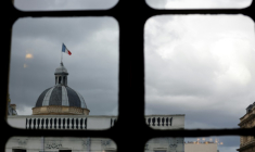 Une vue du dôme du Palais du Luxembourg, le siège du Sénat, à Paris, le 1er octobre 2020 ( AFP / Thomas COEX )