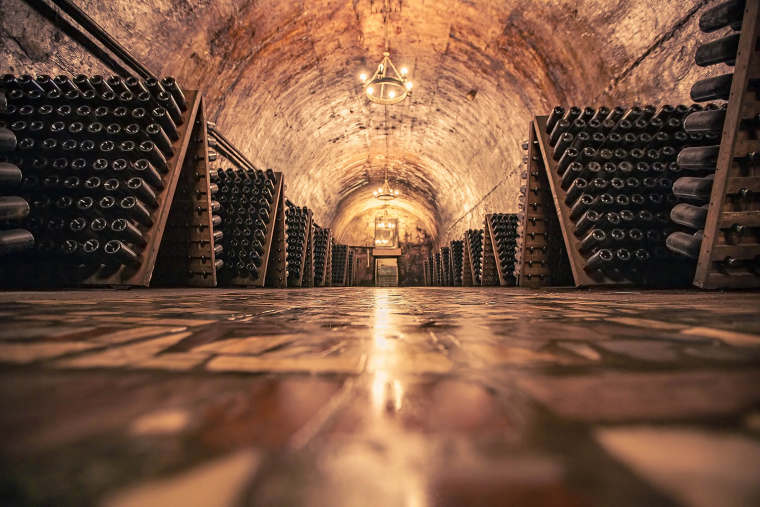 Les caves de champagne