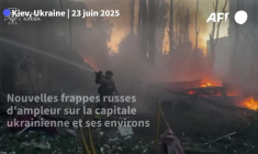 Ukraine: une nouvelle attaque russe fait huit morts à Kiev et dans sa région