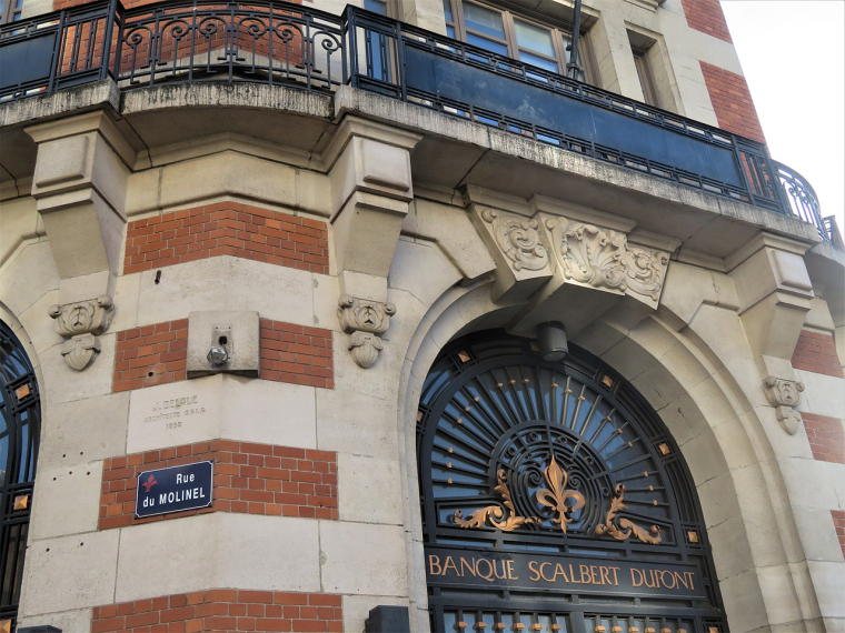 Ancien siège de la banque Scalbert-Dupont (Crédit photo: Wikimedia Commons - VVVCFFrance)