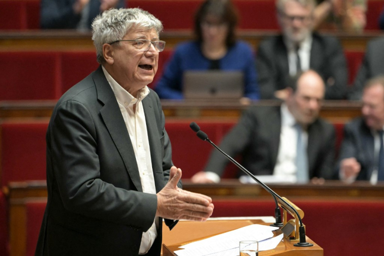 Éric Coquerel à Paris, le 3 février 2025. ( AFP / BERTRAND GUAY )