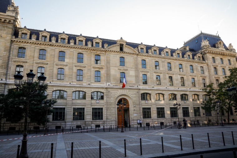 Préfecture de police de Paris, le 3 octobre 2019. ( AFP / GEOFFROY VAN DER HASSELT )