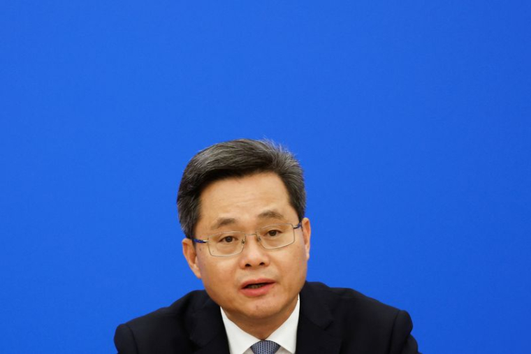 Le ministre chinois des Finances Lan Foa