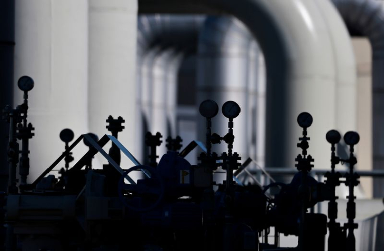 Les installations terrestres du gazoduc "Nord Stream 1", en Allemagne
