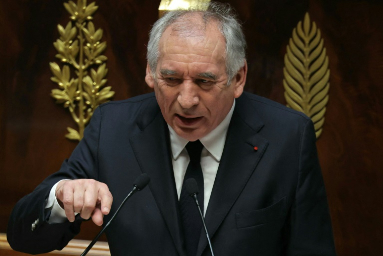 Le Premier ministre François Bayrou a proposé l''idée d'un conclave sur les retraites le 14 janvier dans son discours de politique générale ( AFP / THOMAS SAMSON )