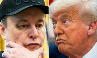 L'homme d'affaires Elon Musk (G) et le président américain Donald Trump (D) à la Maison Blanche, à Washington, aux Etats-Unis, le 30 mai 2025 ( AFP / Allison ROBBERT )
