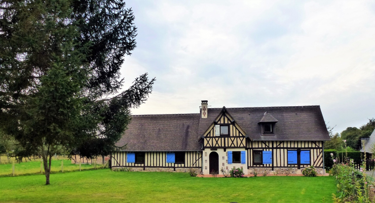 maison normande ©RENE RAUSCHENBERGER de Pixabay