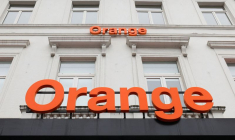 Un logo Orange à Bruxelles