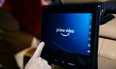 Le logo Amazon Prime Video est affiché à Las Vegas, Nevada, le 7 janvier 2023. ( AFP / Patrick T. Fallon )