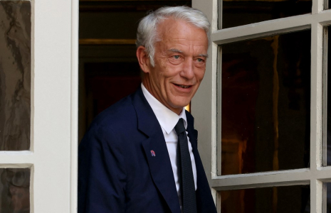 Patrick Martin à Paris, le 24 juin 2025. ( AFP / ALAIN JOCARD )