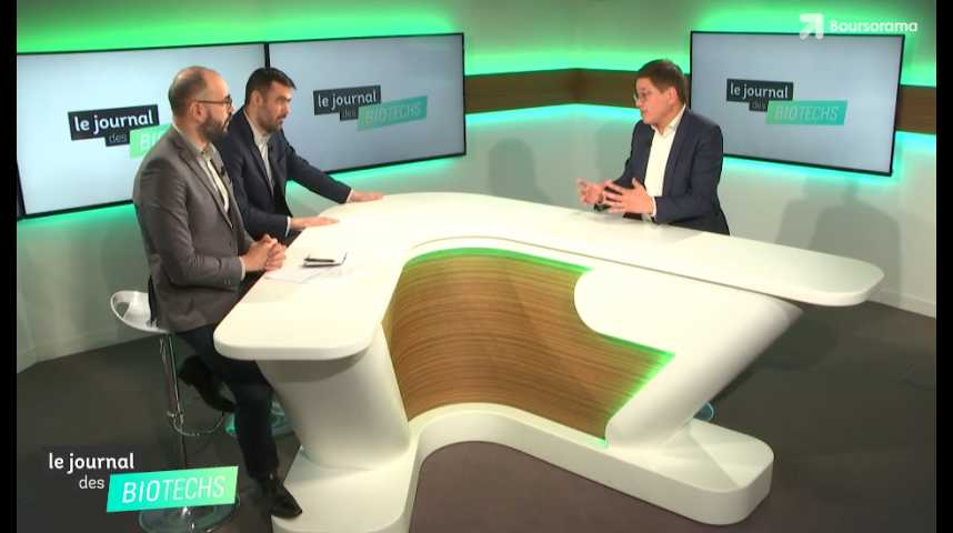 Le journal des biotechs : Stéphane Altaba, COO de Genomic Vision, Alain Moussy, DG d'AB Science