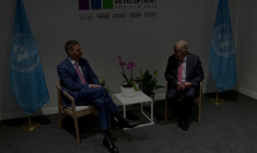 Le Secrétaire général des Nations Unies rencontre le PM espagnol Pedro Sanchez