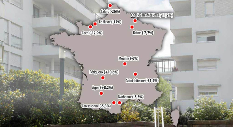 Ville touristique, Périgueux profite peu du dynamisme de la région (© Montage Le Revenu)