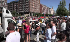 Hongrie: des dizaines de milliers de personnes à la Pride de Budapest, interdite par Orban
