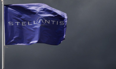 Un drapeau Stellantis