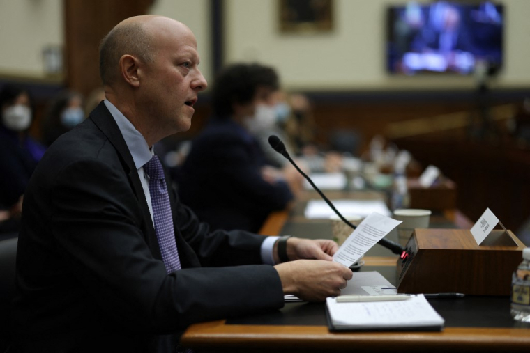 Jeremy Allaire, à Washington, le 8 décembre 2021 ( GETTY IMAGES NORTH AMERICA / ALEX WONG )