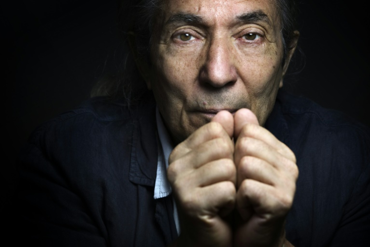 L'écrivain franco-algérien Boualem Sansal, en septembre 2015 à Paris ( AFP / Joël SAGET )