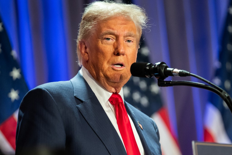 Donald Trump à Washington, aux États-Unis, le 13 novembre 2024. ( GETTY IMAGES NORTH AMERICA / POOL )