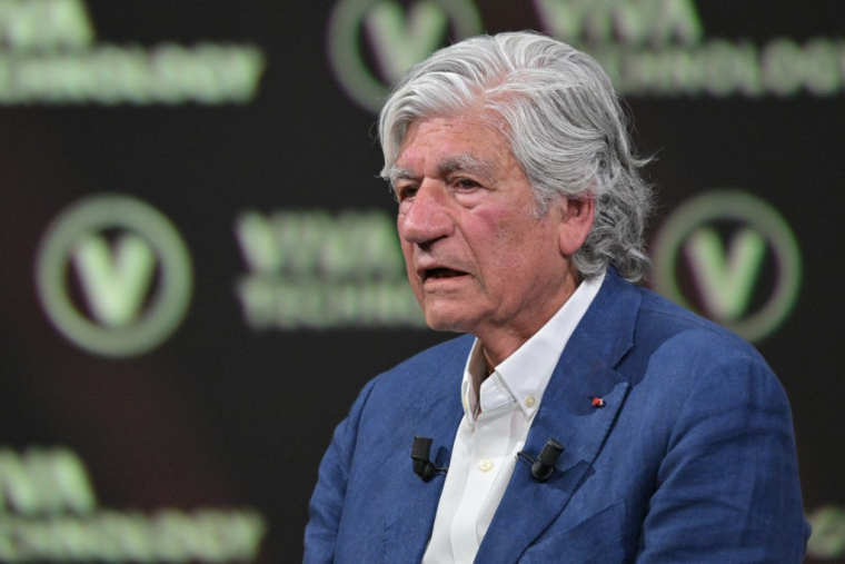 Maurice Levy, le 16 juin 2023, à Paris ( AFP / ALAIN JOCARD )