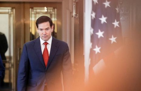 Marco Rubio à Washington, aux États-Unis, le 20 juin 2025. ( AFP / ALEX WROBLEWSKI )