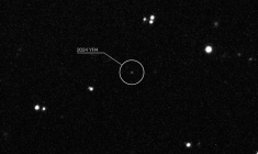 Une image de l'astéroïde 2024 YR4 publiée par l'ESO le 25 février 2025 ( European Southern Observatory / Handout )