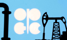 Le logo de l'OPEP apparaît sur cette illustration prise le 8 octobre 2023