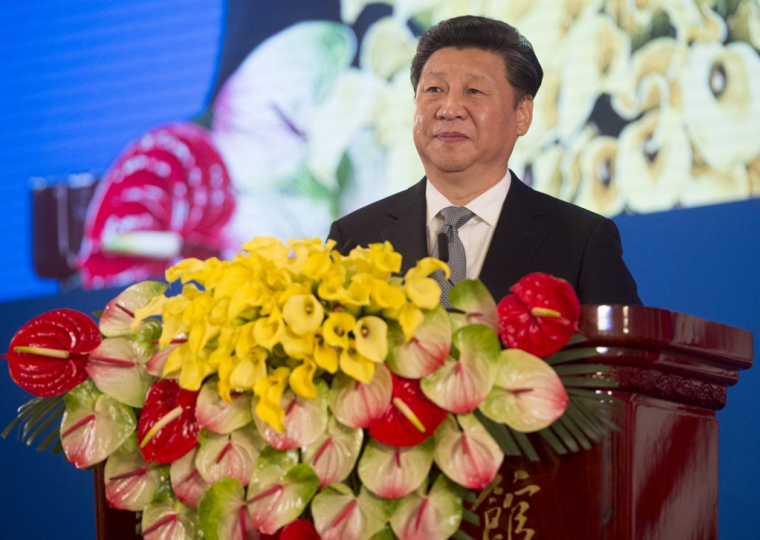 Xi Jingping à Pékin le 6 juin 2016. ( POOL / SAUL LOEB )