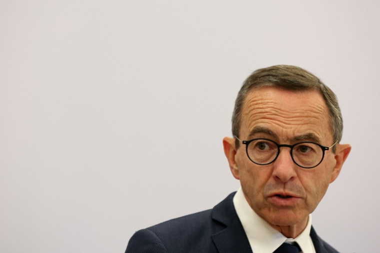 Le ministre de l'Intérieur et président de LR Bruno Retailleau le 25 juin 2025, à Paris ( AFP / ALAIN JOCARD )