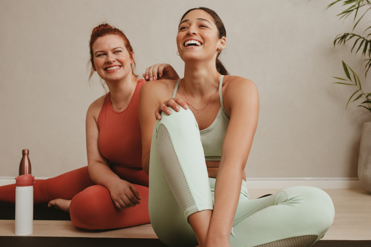 On sait aujourd'hui que pour cette dernière, pratiquer une activité physique est bénéfique. Le yoga ne fait pas exception. (crédit : Adobe Stock)