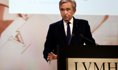 Bernard Arnault, PDG du numéro un mondial du luxe LVMH. ( AFP / Thibaud MORITZ )