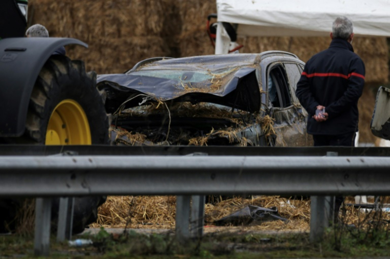 Le délit d'homicide routier devrait achever son processus parlementaire mardi devant le Sénat, au grand soulagement des victimes qui en ont fait leur combat depuis plusieurs années ( AFP / Valentine CHAPUIS )