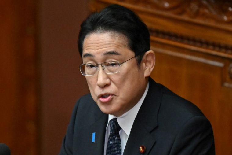 Le Premier ministre japonais Fumio Kishida, le 23 octobre à Tokyo. ( AFP / KAZUHIRO NOGI )