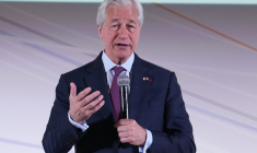 Jamie Dimon à Paris, le 15 mai 2025. ( POOL / MICHEL EULER )